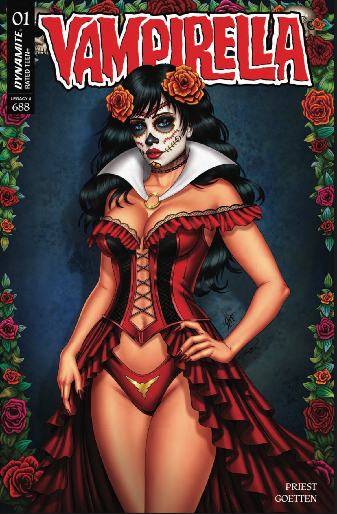 Vampirella #1 A4 Comix Store Exclusive - Tradedress